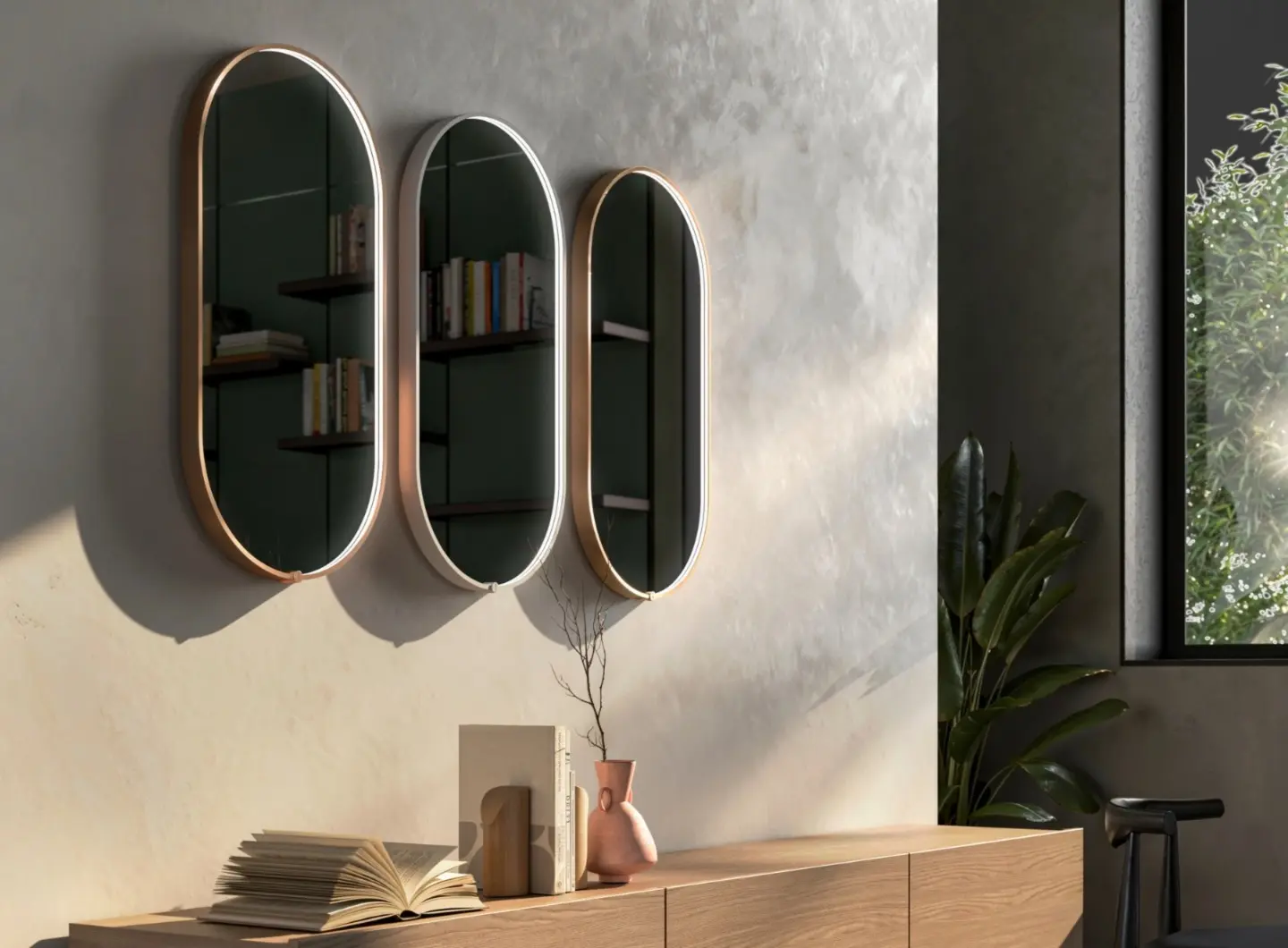 Vanità Living - Specchio - Loveyday Oval