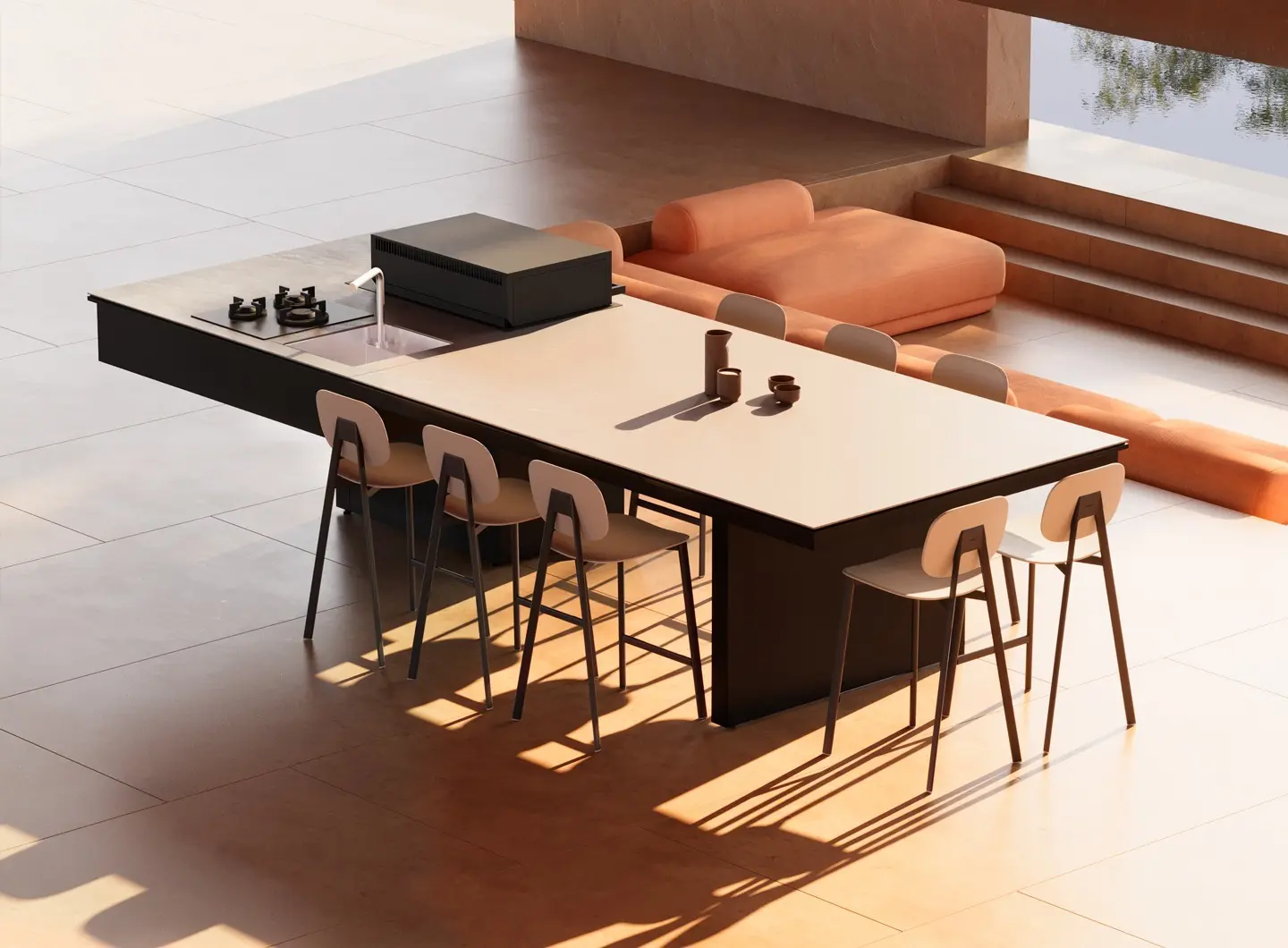 Nojara convivial kitchen