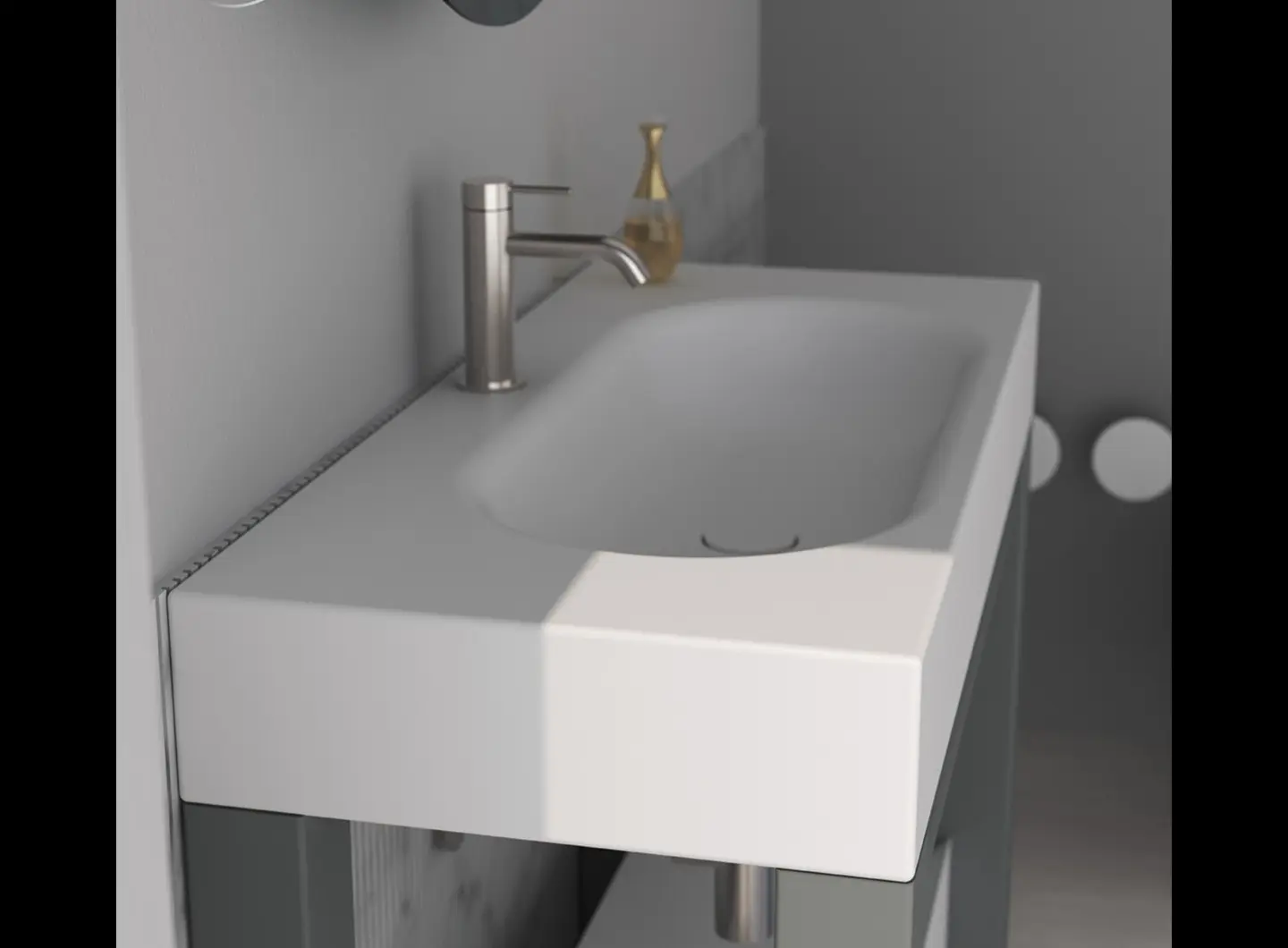 Lavabo Massimo 3 misure 60-80-100 cm