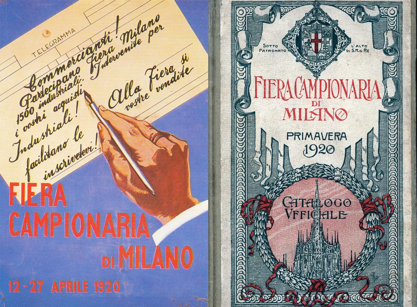 Manifesto e Catalogo 1920