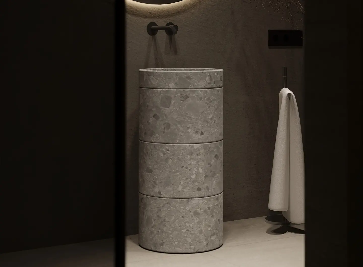 Freestanding Marble Washbasin