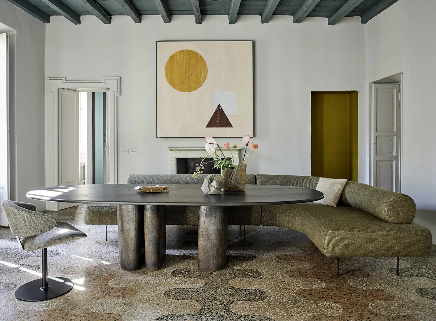 Jaku table, Luz Chair, Onda bench, more, design Bernhard Müller e Peter Fehrentz 2026