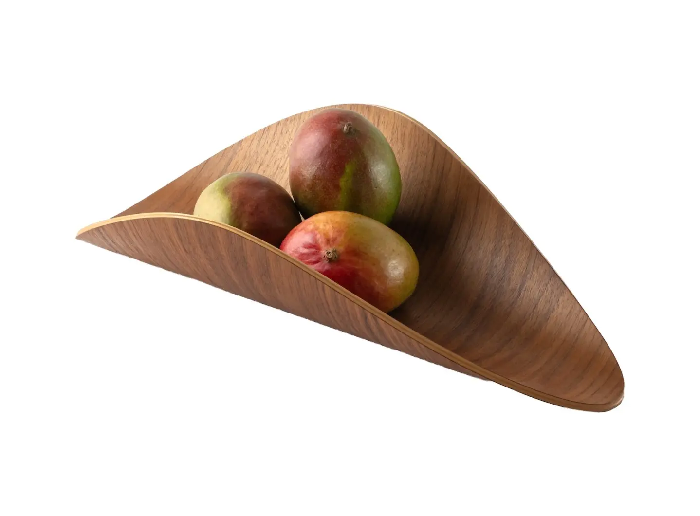 Snail dish in walnut