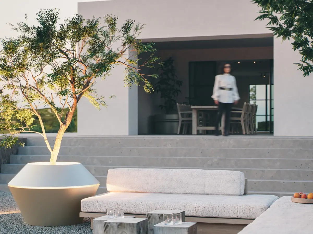 Semi-artificial trees