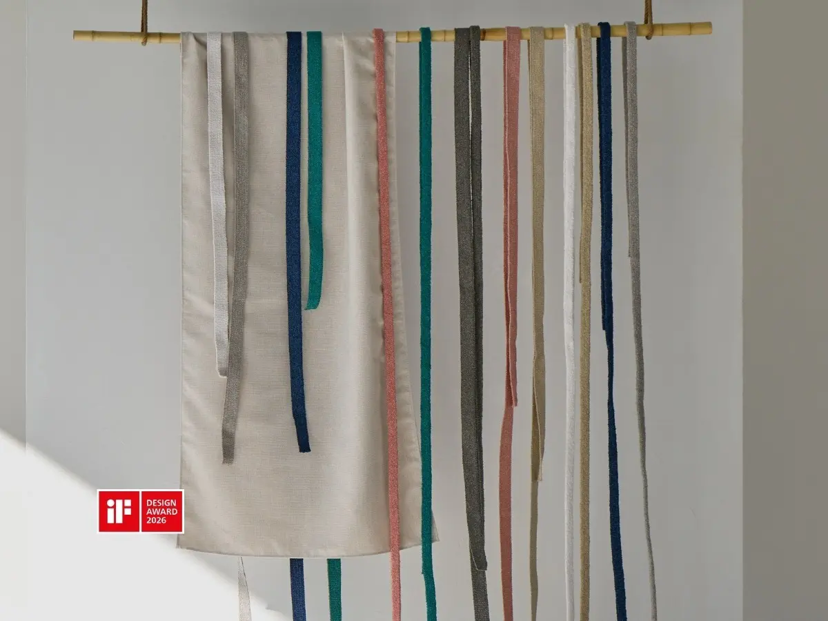 Cinghia tessuto con filato fantasia Cala