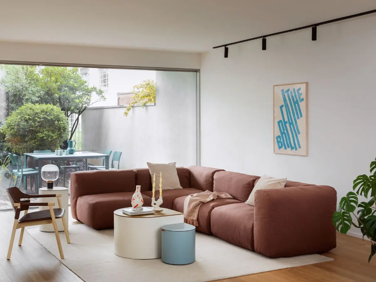 Divano Yak modulare indoor in tessuto