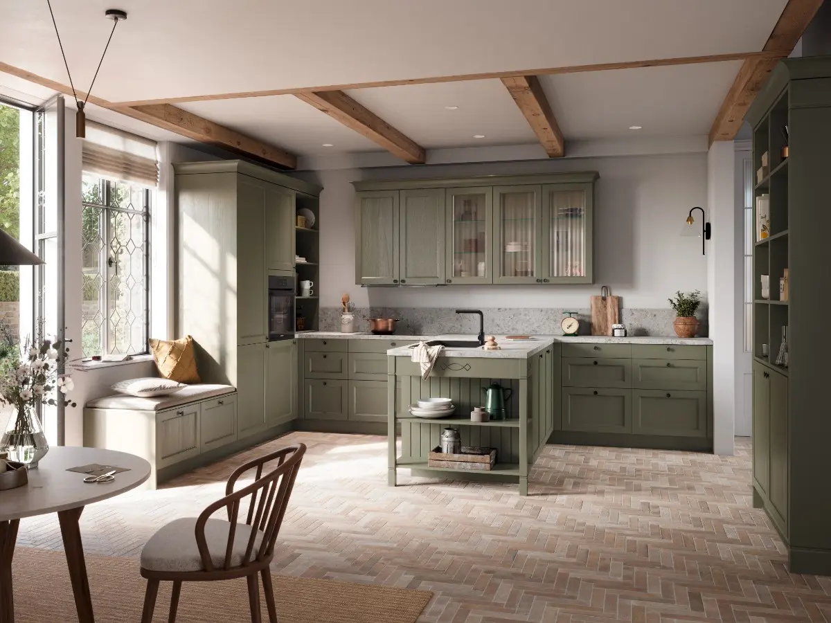 Häcker Küchen - BRISTOL SELECTION verde smeraldo