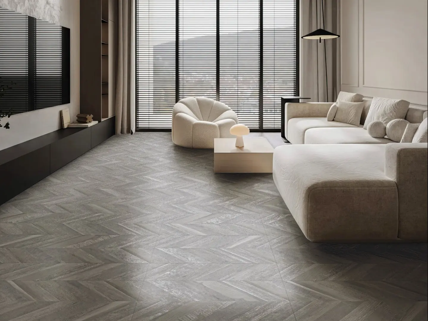 Chevron Walnut 50sx100