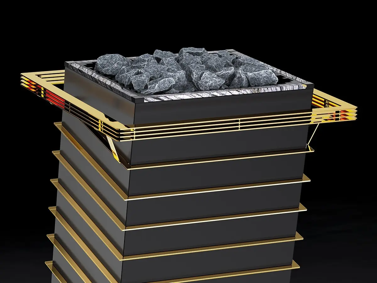 EOS Future gold sauna heater