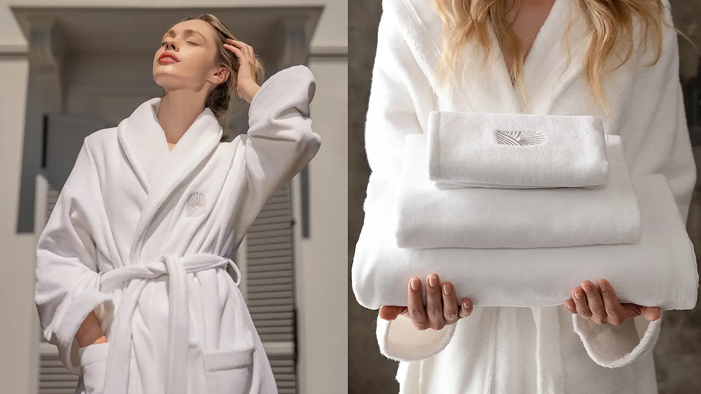 Hotellerie asciugamani