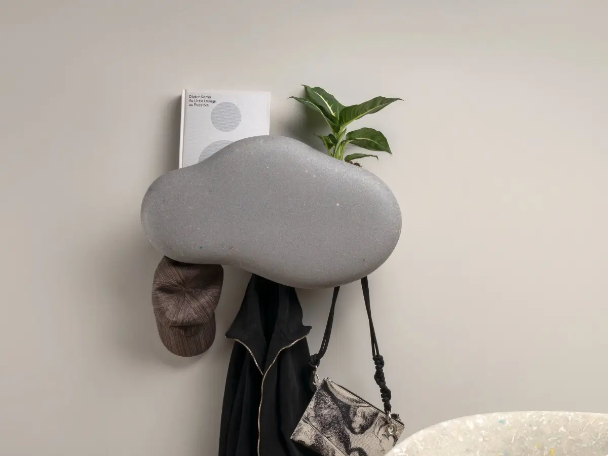 Marine Coat Rack Stony-Grey