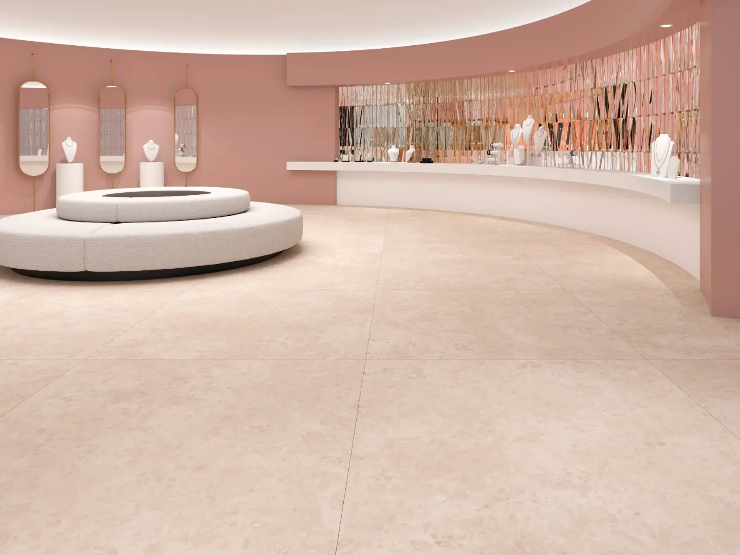 Perlino Pink Natural 120x120