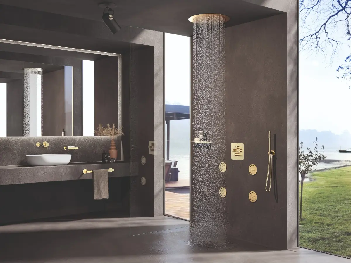 RS Smart by ramonsoler, brushed gold finish.