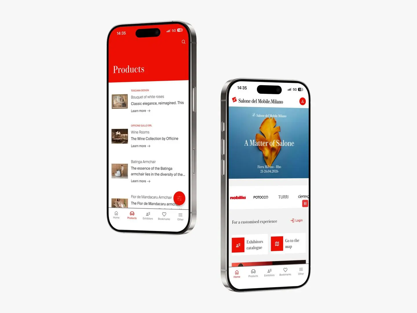 mockup App Salone del Mobile.Milano