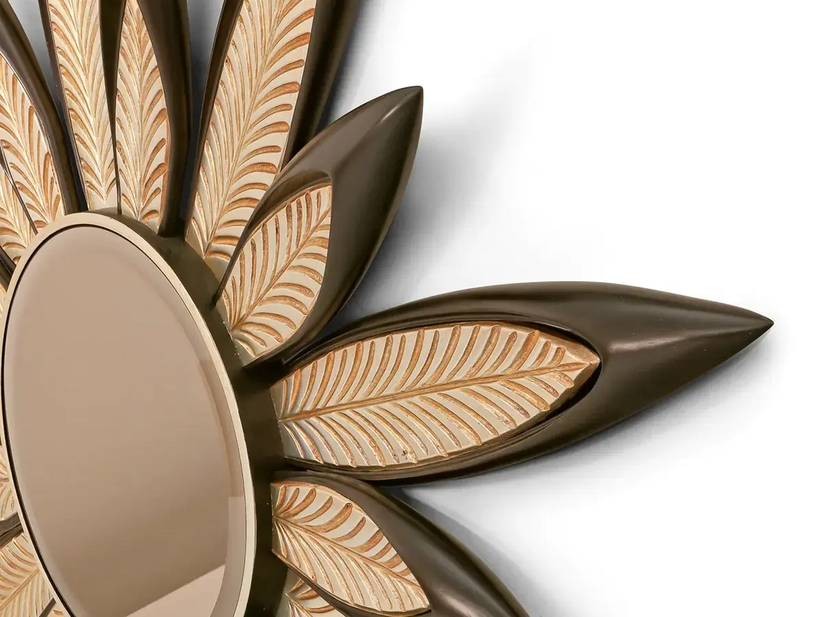 Luxury Mirror with wooden frame