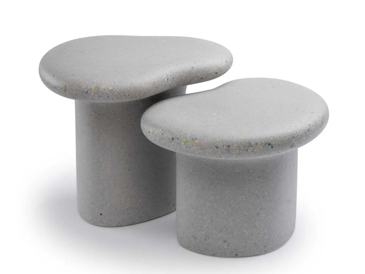 ecoBirdy - Marine Coffee Table H.40 Stony-Grey