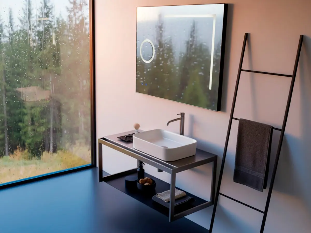 mobile in acciaio inox