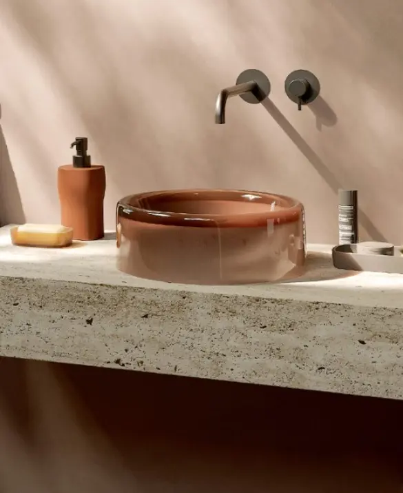 Lavamani da appoggio