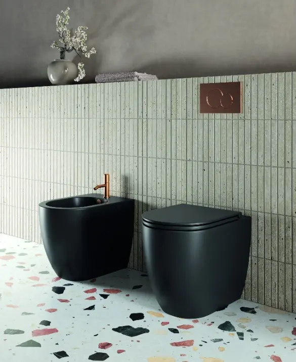 Sanitari Like a terra nero matt