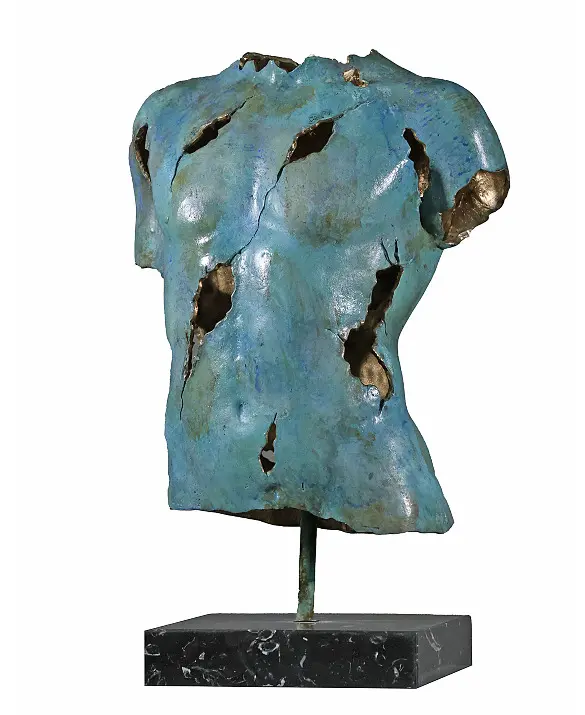 Male torso, fragment