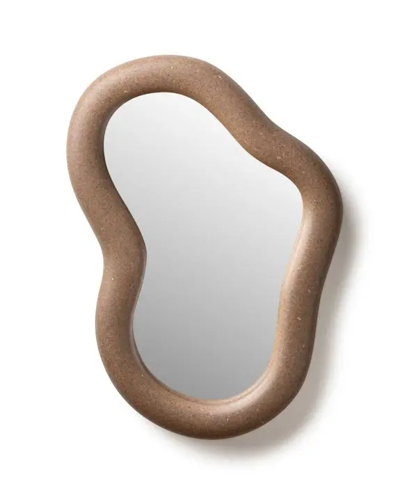 Marine Mirror Coffee-Brown