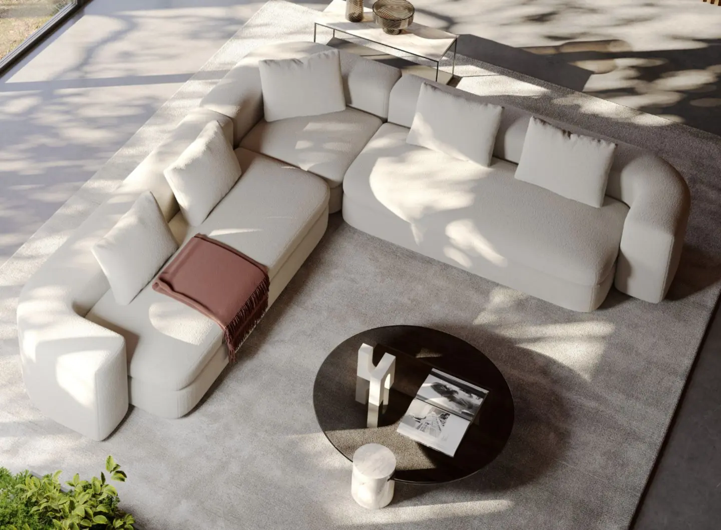 Foster sofa bed, design Christophe Pillet