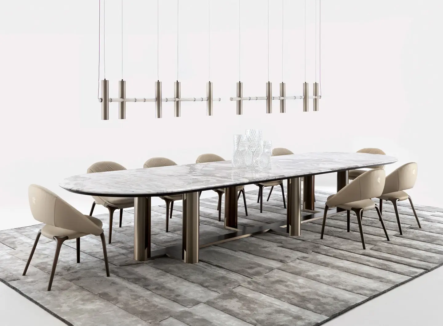 Oval Table - Luxor 