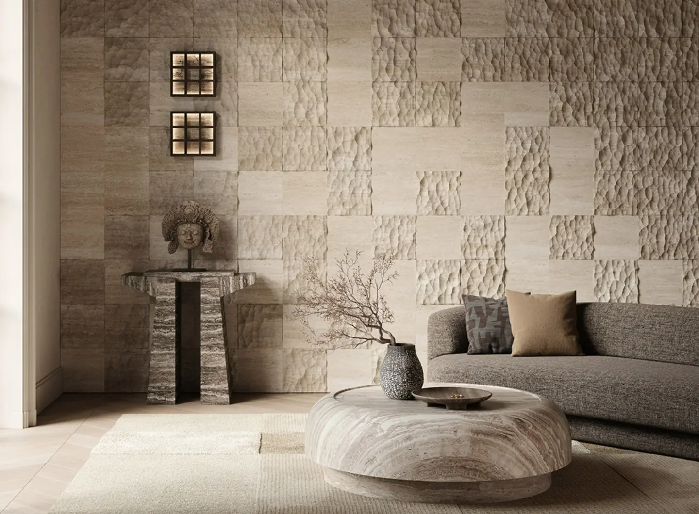 Scultura rivestimento