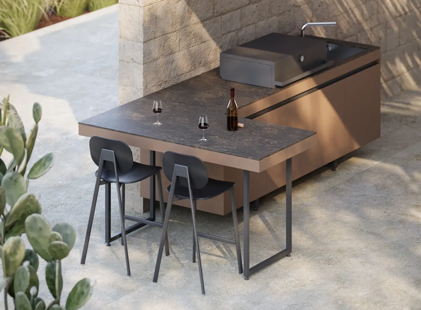 Agher Premium cucina monoblocco