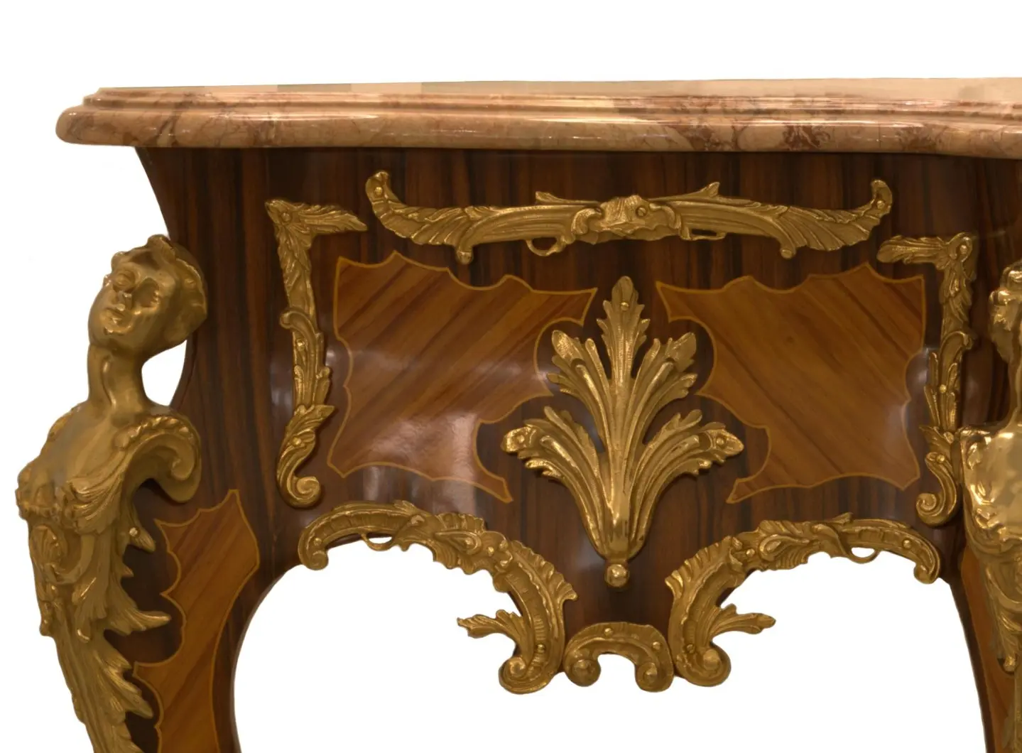 FRENCH LOUIS XV–STYLE CONSOLE, REPRODUCTION OF AN ORIGINAL FROM THE 18TH CENTURY