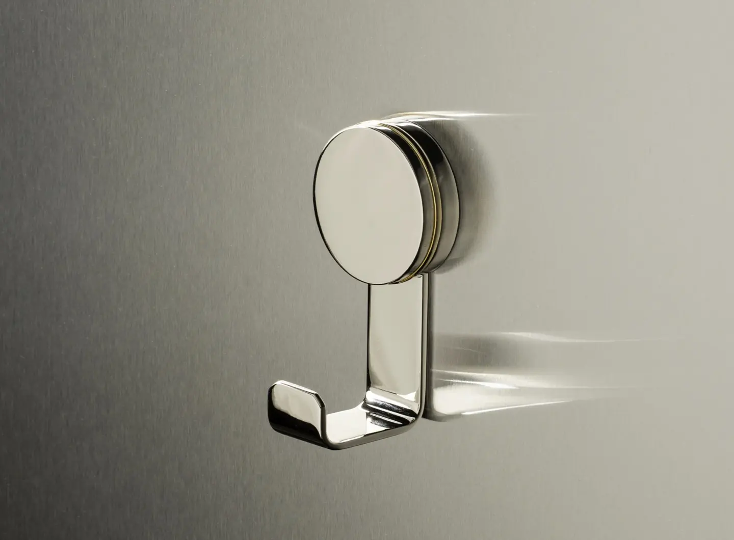 Wall-mounted robe hook