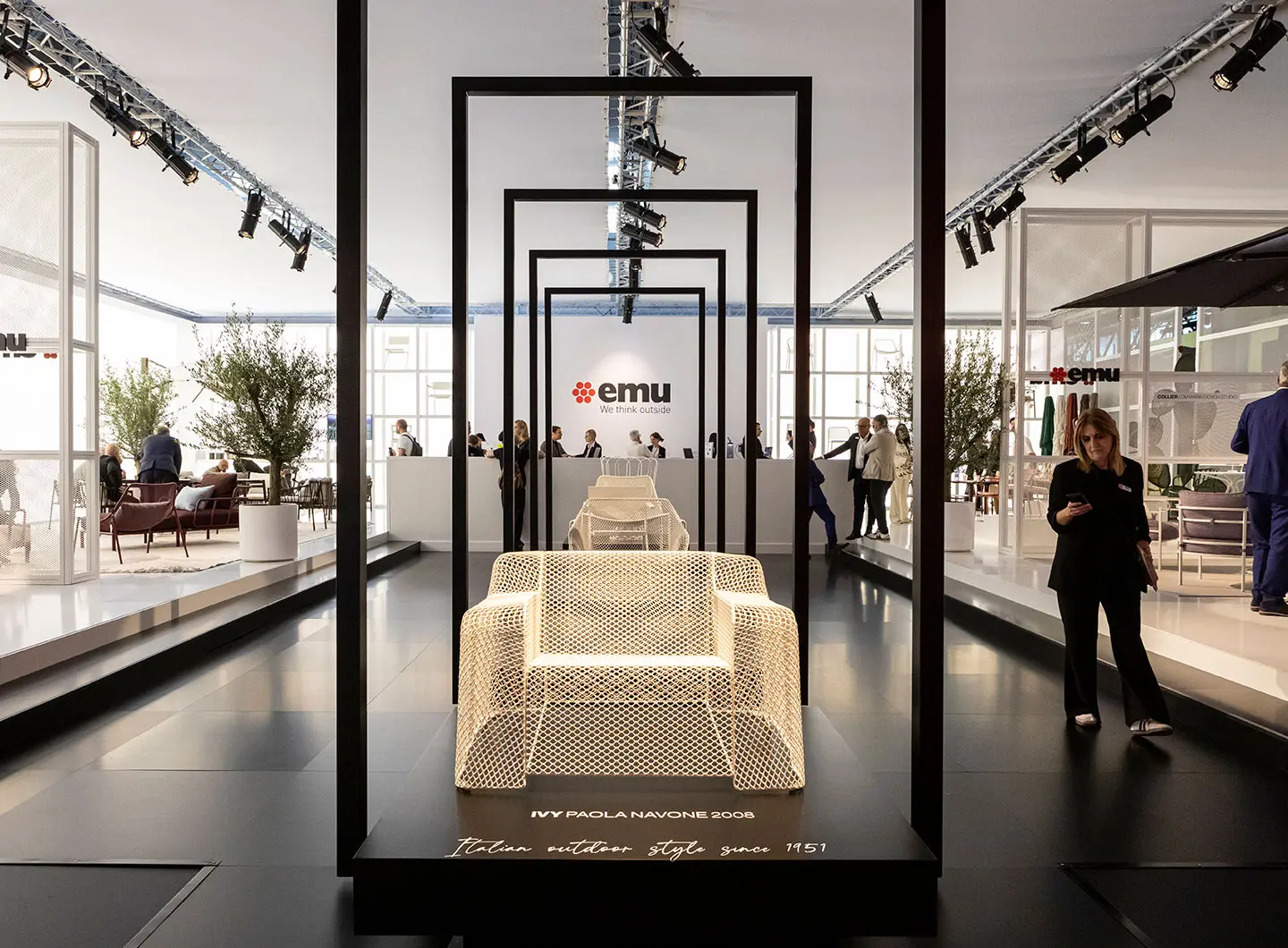 Emu, 64th edition of Salone del Mobile.Milano