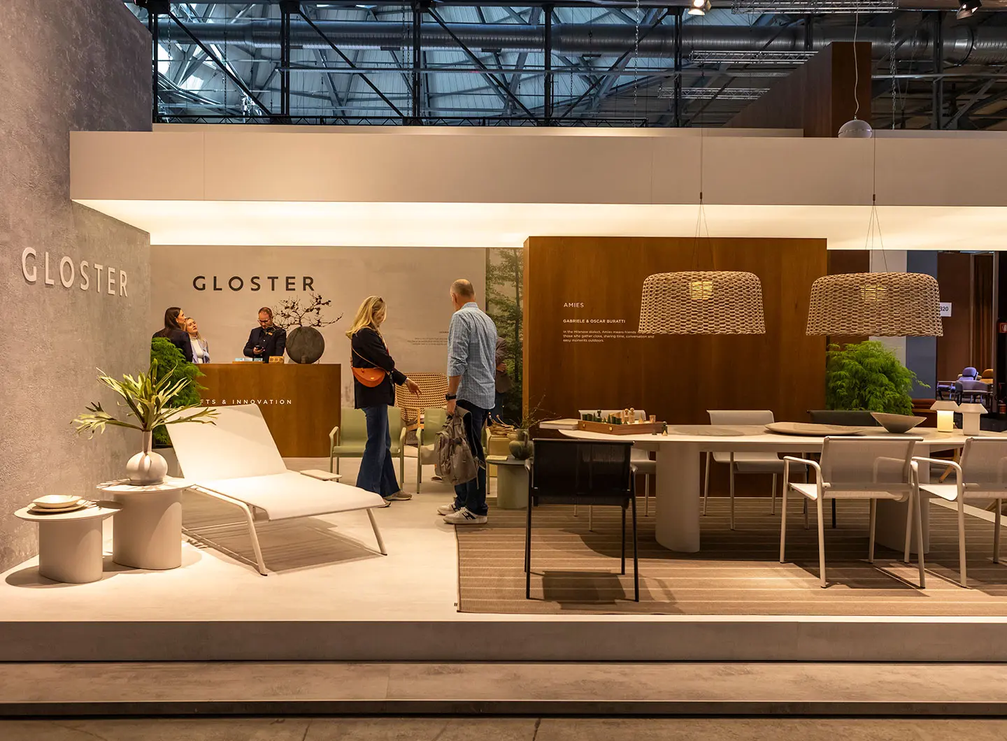 Gloster, 64th edition of Salone del Mobile.Milano