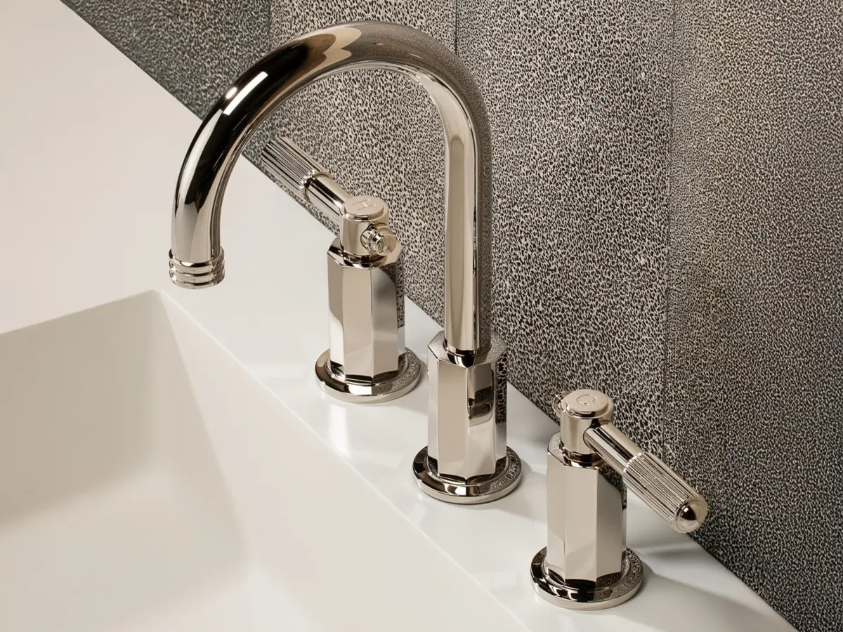 3-hole basin mixer