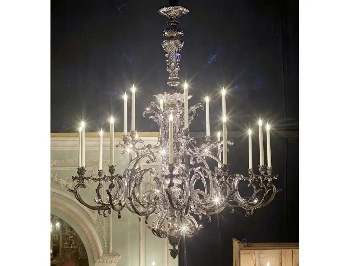 CHANDELIER LOUIS XV 18 LIGHTS