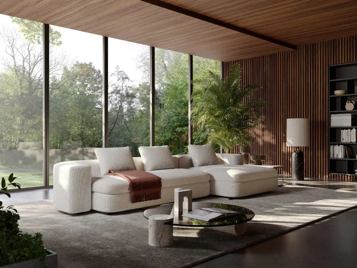 Foster sofa bed, design Christophe Pillet