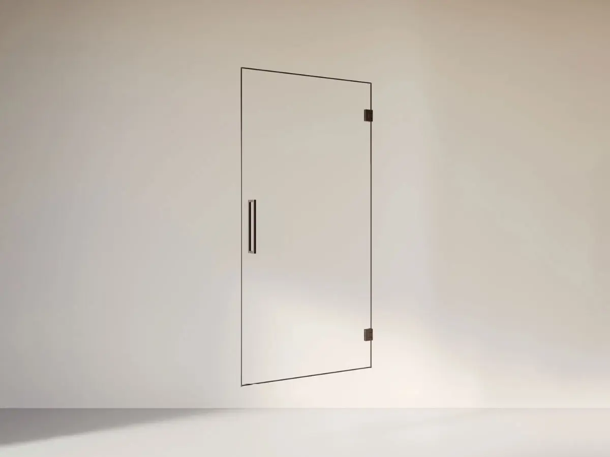 Vismaravetro - Custom-made hinged shower enclosure- Serie F.Line