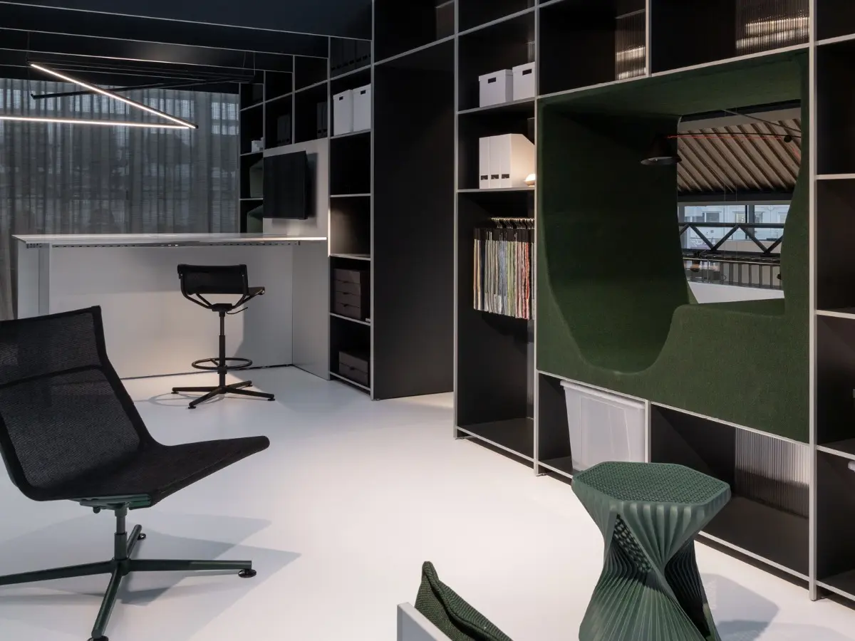 d2 bespoke interior system - designed by Gonzalez Haase AAS & Diez Office