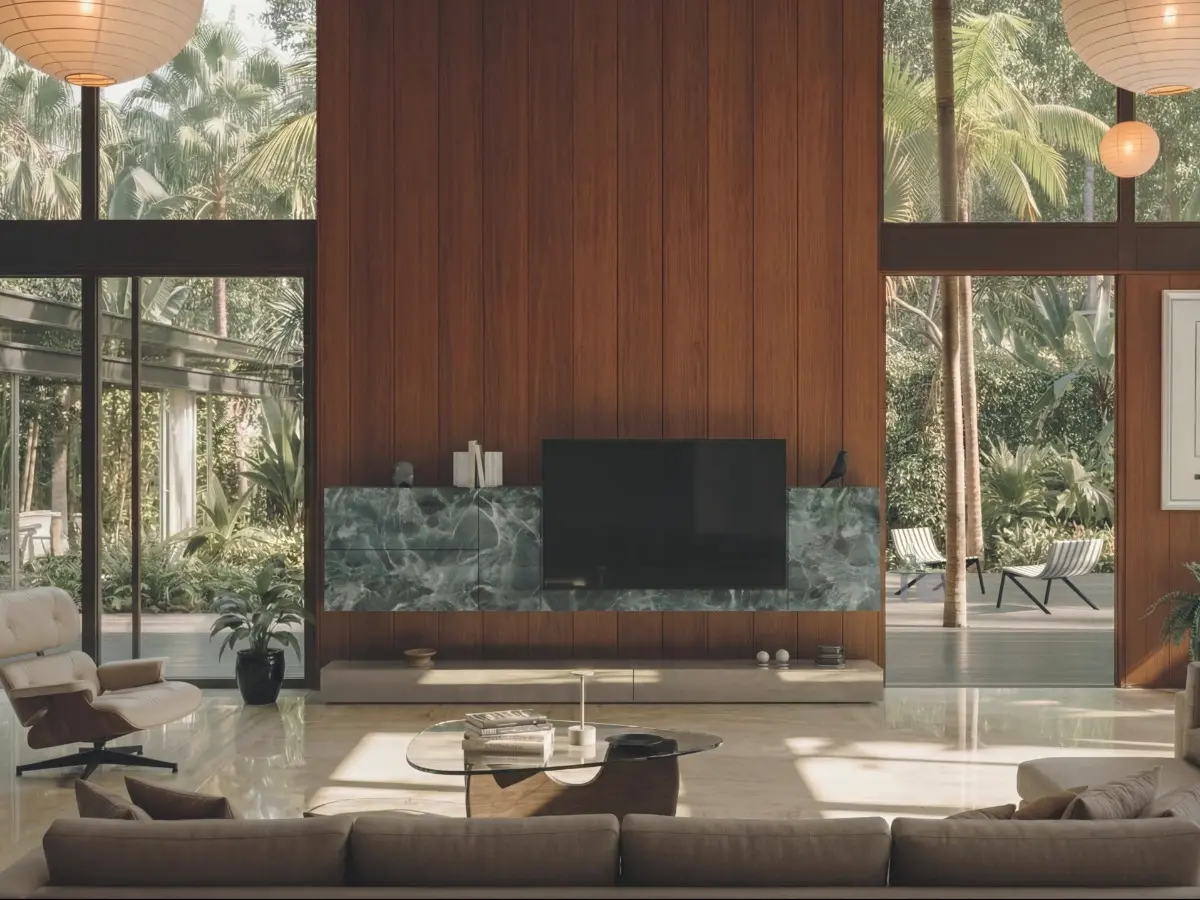 parete attrezzata cinema