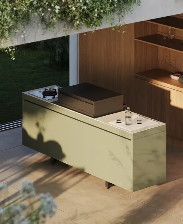 Agher - monobloc outdoor kitchen