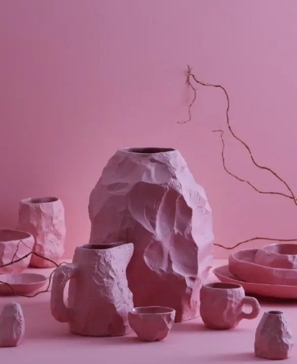 Crockery Pink. 1882 Ltd. with Max Lamb