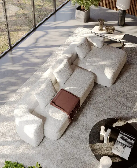 Foster sofa bed, design Christophe Pillet