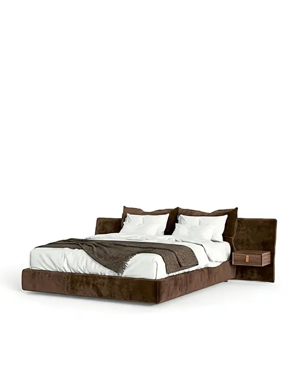 Bed with integrated lighting