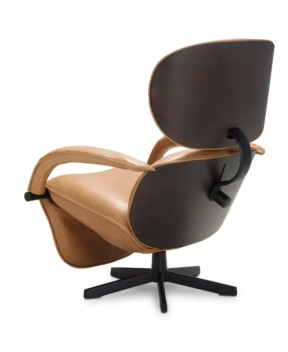 Andante reclining chair with back in wood