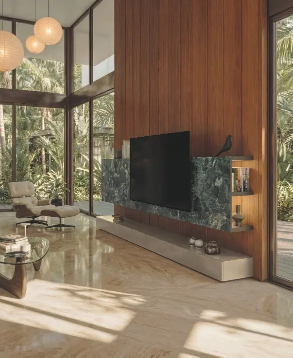 parete attrezzata cinema