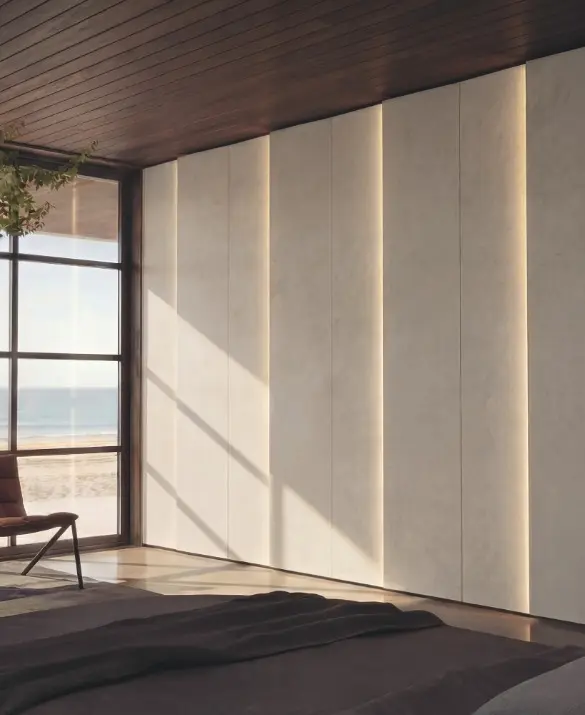 armadio con illuminazione