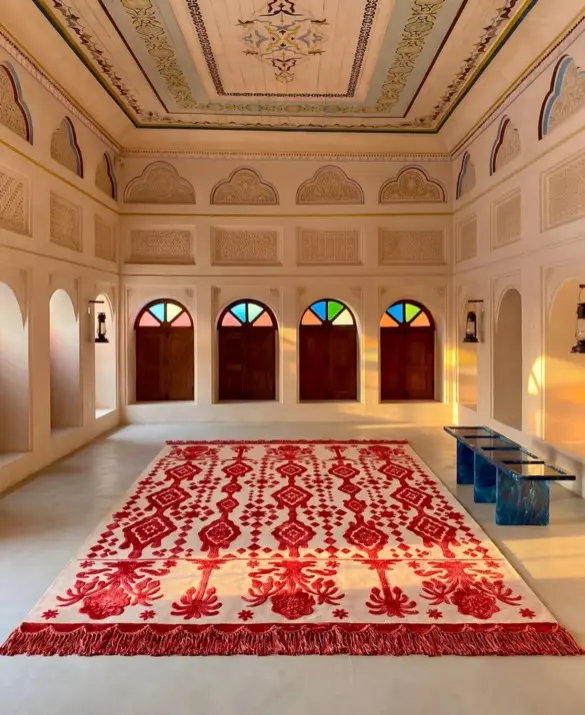 NASEEJ – MEMORIES OF A MAJLIS, design by Shaikha Al-Sulaiti