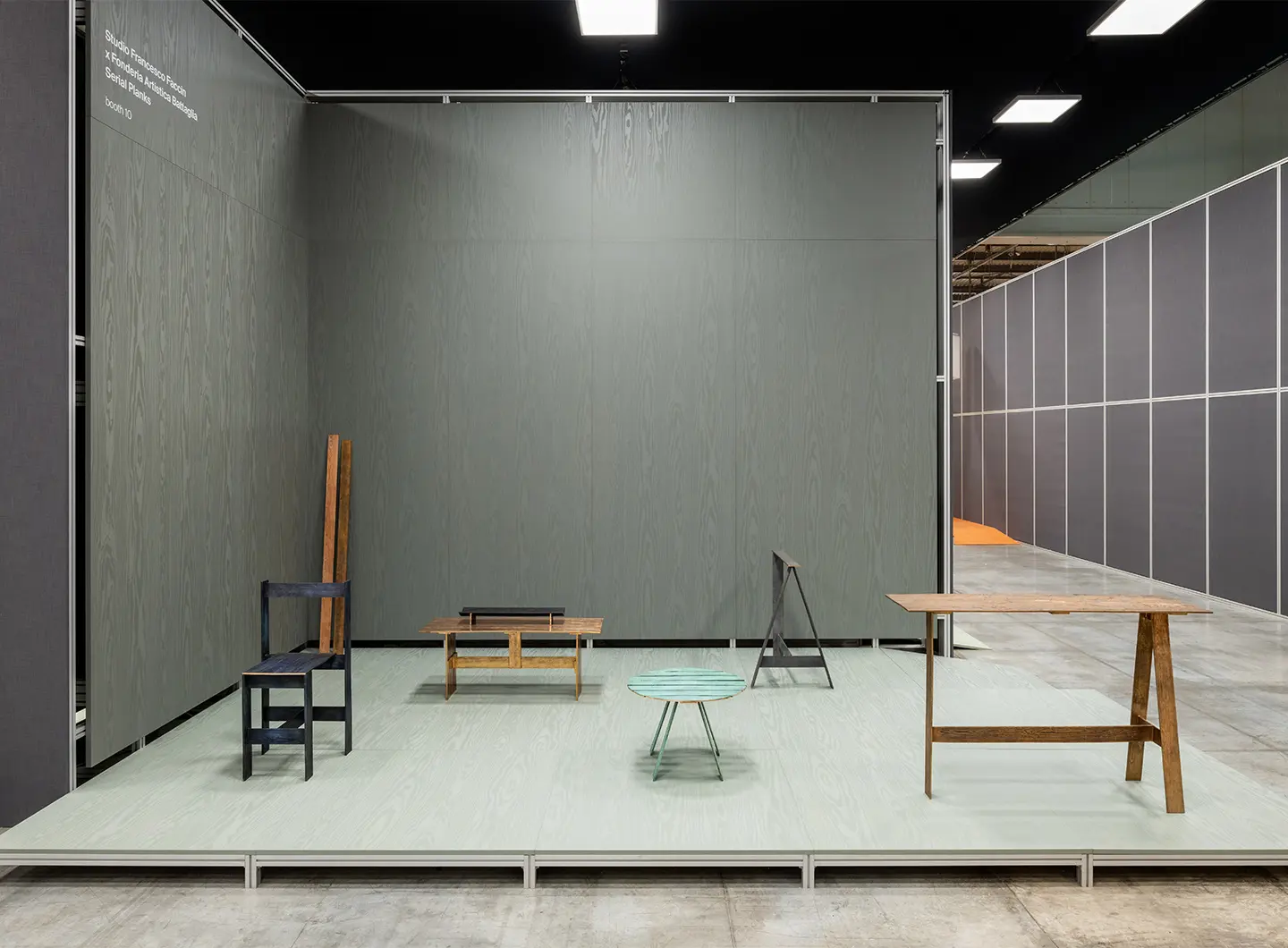Studio Francesco Faccin x Fonderia Artistica Battaglia, Serial Planks - Salone Raritas. Curated icons, unique objects, and outsider pieces, Salone del Mobile 2026