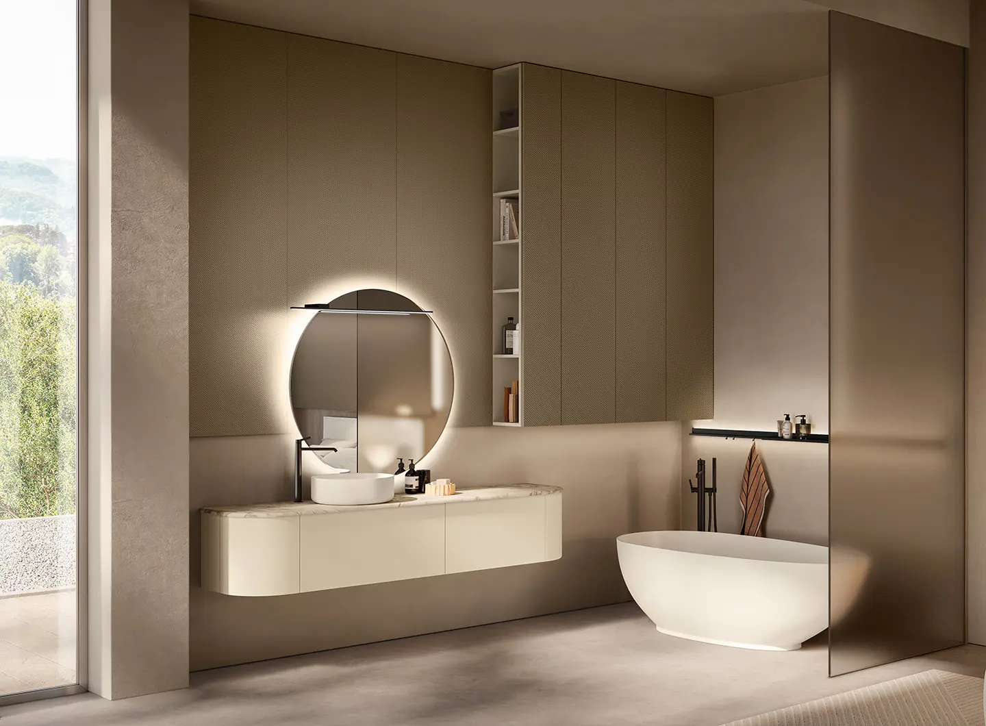 Flair bathroom, Scavolini - EuroCucina 2026