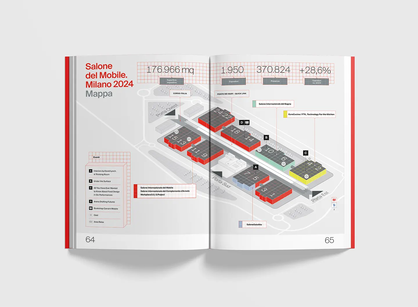 Annual Report “(Eco) Sistema Design Milano" 2024 - Salone del Mobile.Milano, realizzato con la Scuola del Design del Politecnico di Milano e premiato con il Compasso d’Oro ADI